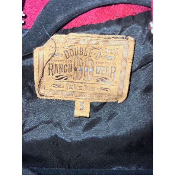 Double D Ranch Western jacket. small 100 % wool  cowgirl - Picture 6 of 7